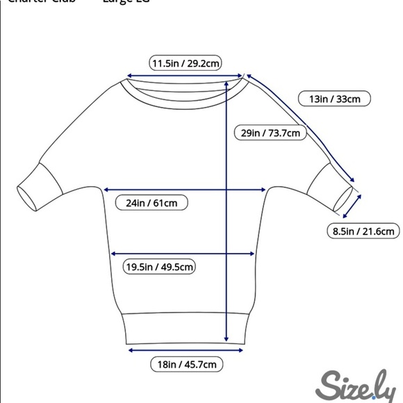 Charter Club Women’s Dolman Wide Striped Sweater - Picture 11 of 11